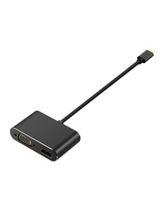 2口USB Type-C擴展塢鋁合金